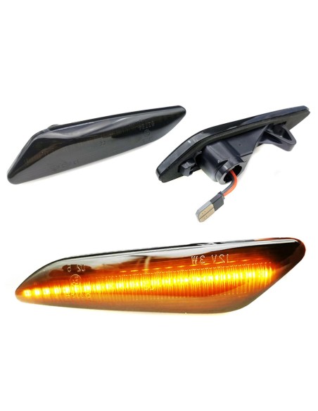 Kit Freccia Laterale a Led Side Marker Dinamica Lente Fume Alfa Romeo 147 156 Fiat Tipo Lancia Delta III Ypsilon