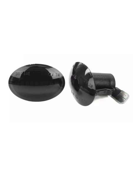 Kit Freccia Laterale a Led Side Marker Dinamica Lente Fume Fiat 500 500C 500L Lancia Lybra Ypsilon Ford KA RU8
