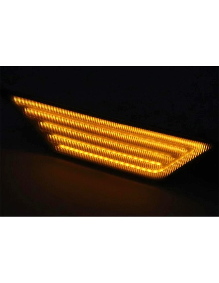 Kit Freccia Laterale a Led Side Marker Dinamica Lente Fume Honda Civic 10 2016-2019 + DRL Bianco