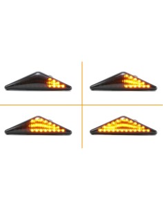 Kit Freccia Laterale a Led Side Marker Dinamica Lente Fume Ford Mondeo Focus MK1 OEM 4311404PBS 185759002 4311404NU 2