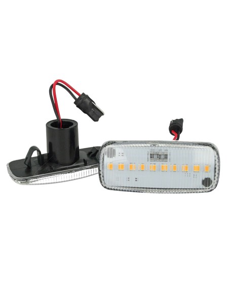 Kit Freccia Laterale a Led Side Marker Dinamica Lente Fume Chrysler 200 300 Dodge Charger Avenger Jeep Compass