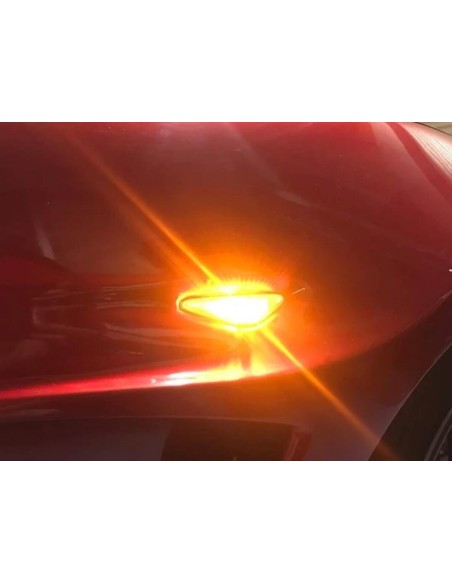 Kit Freccia Laterale a Led Side Marker Dinamica Lente Fume VW T6 Transporter Caravelle 15-19 VWT6SLED