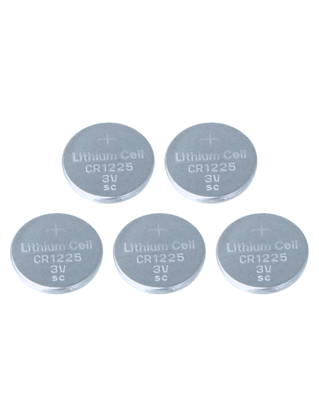 Pila Batteria A Bottone Extrastar CR1225 3V Confezione Da 5 Pile
