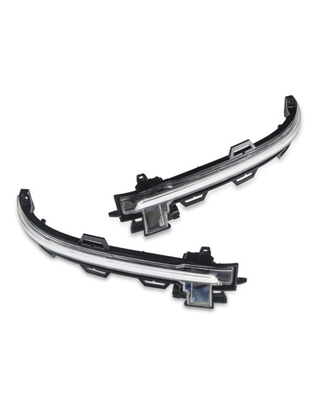Kit Freccia Led Specchietto Retrovisore Dinamico Sequenziale BMW X3 F25 X4 F26 X5 F15 X6 F16 Arancione Lente Trasparente
