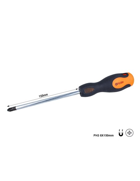 Cacciavite a Croce PH3 8X150mm Con Punta Magnetica