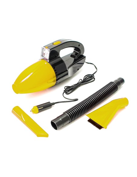 Aspirapolvere Auto Con Tubo Flessibile 12V 60W Cavo 250cm Con Accendisigari