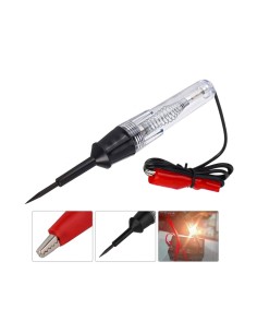 Penna Tester di Tensione 6V 12V 24V per Controllare Circuiti Fusibili Auto Moto Camion Cavo Da 125cm 2