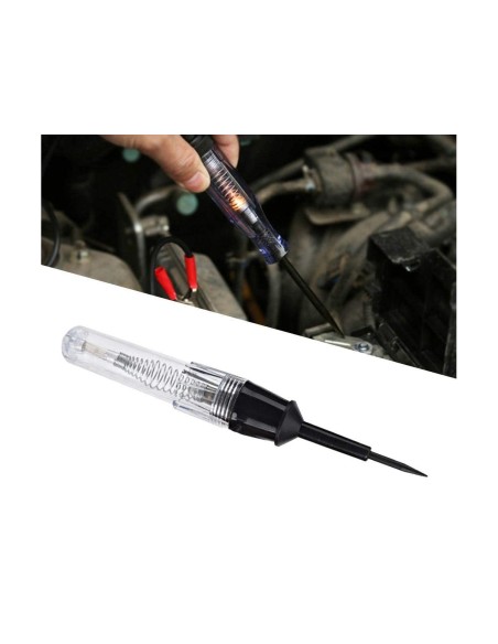 Penna Tester di Tensione 6V 12V 24V per Controllare Circuiti Fusibili Auto Moto Camion Cavo Da 125cm