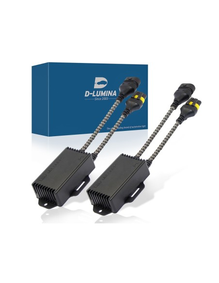 Led Warning Canceller HB3 9005 H10 HB4 9006 12V Filtro Resistenza Cancella Errore Kit Full Led