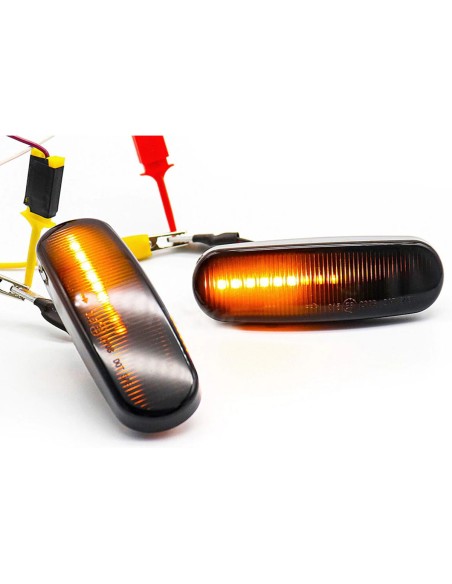 Kit Freccia Laterale a Led Side Marker Dinamica Lente Fume Fiat Doblo Fiorino Grande Punto Panda Stilo Qubo