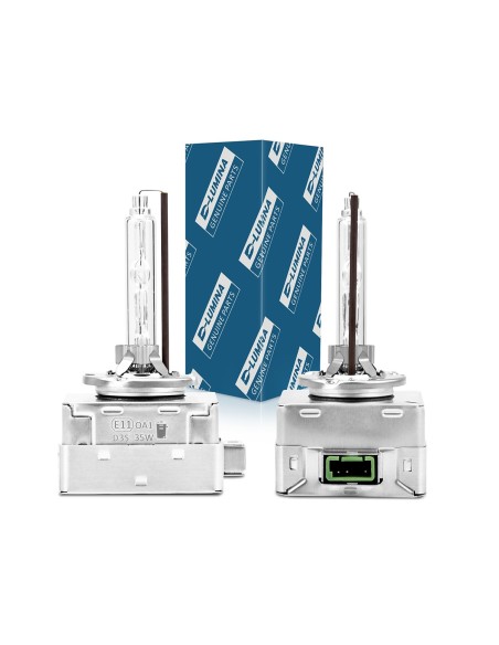 Coppia Lampada Hid Xenon D3S 6000K Attacco Metallo