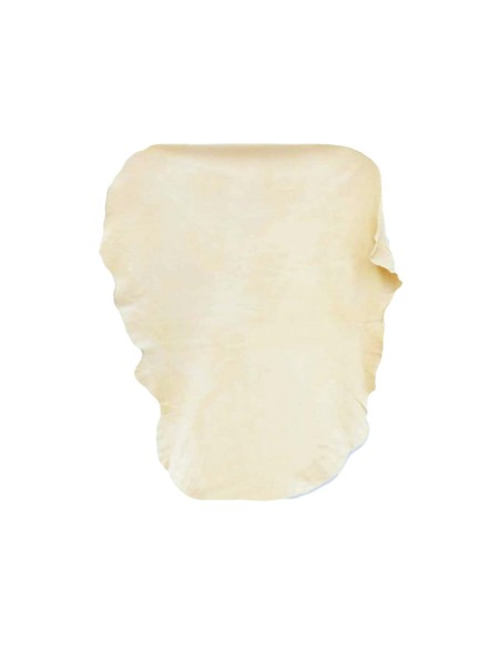 Spugna Panno Vera Pelle di Daino Camoscio Scamosciata Forma Irregolare Misura 30X60cm