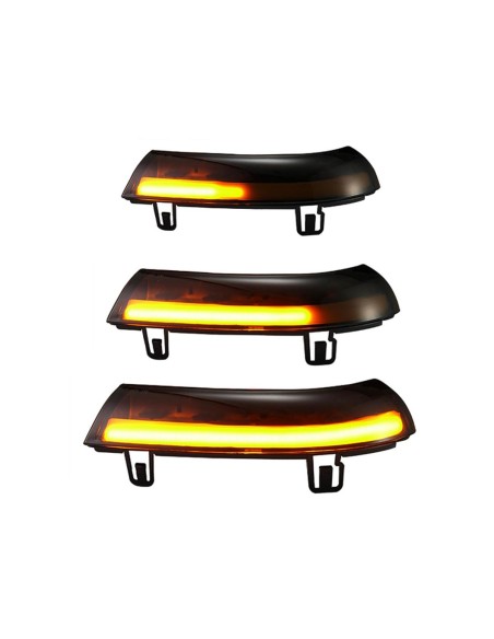 Kit Freccia Led Specchietto Retrovisore Dinamico Sequenziale VW Golf 5 6 Passat Sharan Lente Fume Arancione