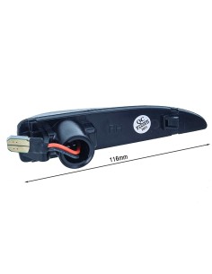 Kit Freccia Laterale a Led Side Marker Dinamica Lente Fume Per Mitsubishi Lancer 2