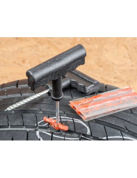 10 Pezzi Strisce Riparazione Pneumatici Tubeless 0,6X10CM