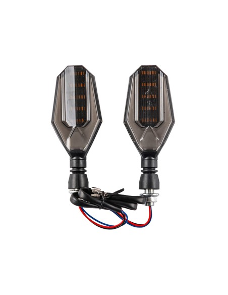 2 Indicatori di Direzione Lampada Frecce Led Per Moto Colore Arancione 12V 4,5W