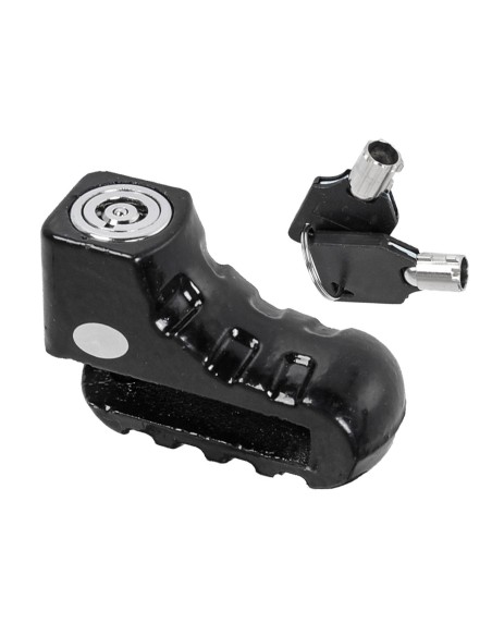 Lucchetto Bloccadisco Antifurto Per Moto Scooter Bici Senza Allarme Con 2 Chiavi