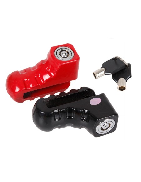 Lucchetto Bloccadisco Antifurto Per Moto Scooter Bici Senza Allarme Con 2 Chiavi