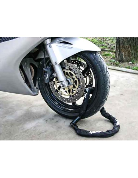 Catena Antifurto Moto Con 2 Chiavi 6X900mm Lucchetto Per Bicicletta Cancello