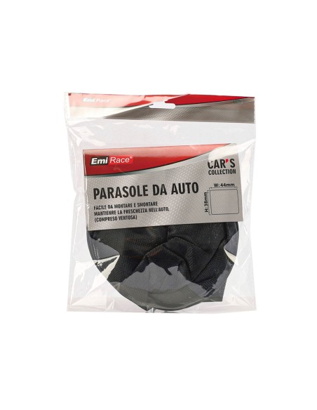 2 Pezzi Tendina Parasole Laterale Auto 44X38cm Nero