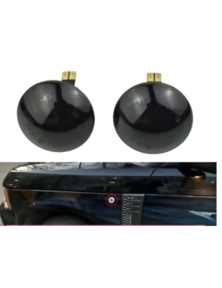 Kit Freccia Laterale a Led Side Marker Colore Bianco Lente Fume Range Rover L322 2002-2012 OEM XGB500020A