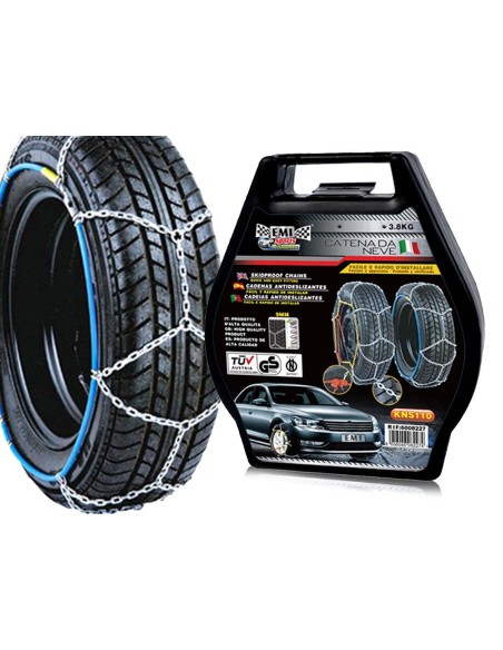 Catena Da Neve 9mm KNS110 Gruppo 110 Omologato ONORM V5117