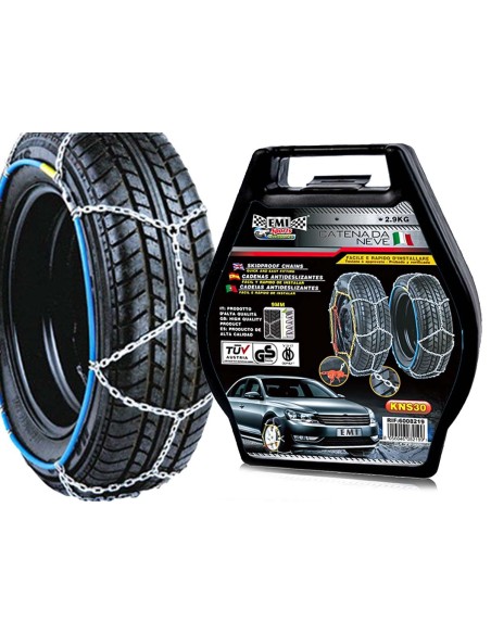 Catena Da Neve 9mm KNS30 Gruppo 30 Omologato ONORM V5117
