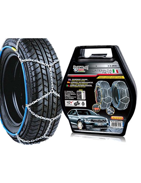 Catena Da Neve 9mm KNS90 Gruppo 90 Omologato ONORM V5117