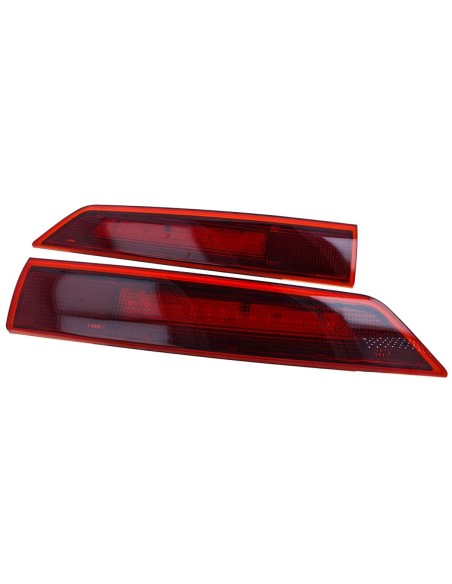 Kit Luce Terzo Stop a Led Rosso Per Ford Transit Custom Dopo 2016 OEM 2009952 2009953 GK21-13N408-BB GK21-13N408-AB
