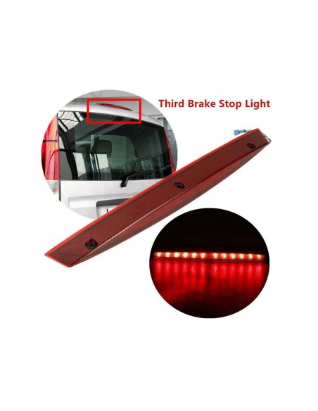 Kit Luce Terzo Stop a Led Singolo Rosso Per Mercedes Benz Classe V Vito Viano W639 OEM A6398200056