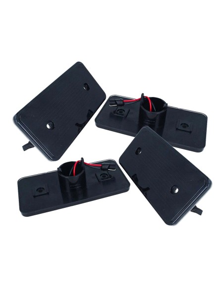 Kit 4 Frecce Laterale a Led Side Marker Lente Nero Fume Luce Arancione Mercedes Benz W463 G500 G550 G55 G63 OEM A463820141