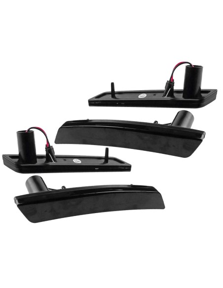 Kit 4 Frecce Laterale a Led Lente Fume Luce Arancione Anteriore e Rosso Posteriore Per Mini Cooper R56 R55 R57 R58 R59 R60 R61