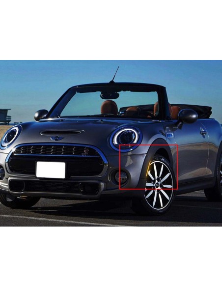 Kit 4 Frecce Laterale a Led Lente Fume Luce Arancione Anteriore e Rosso Posteriore Per Mini Cooper R56 R55 R57 R58 R59 R60 R61