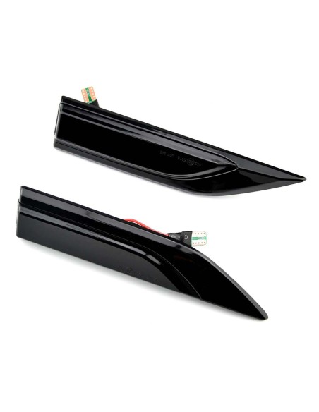 Kit Freccia Laterale a Led Side Marker Lente Fume Luce Arancione Dinamica Per VW Caddy MK4 Dopo 2015 OEM 7E0949101