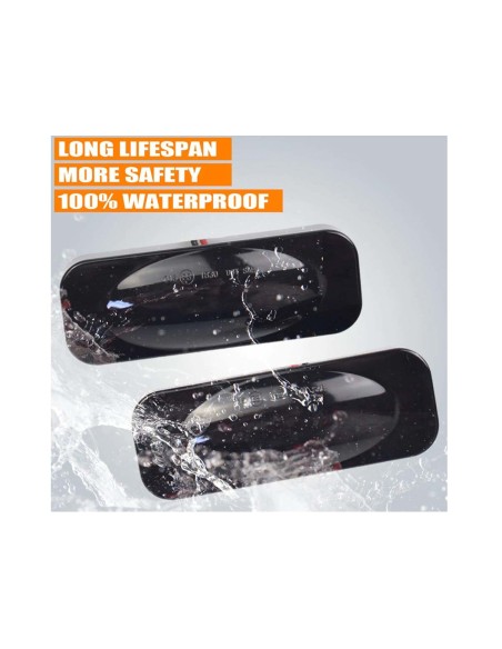 Kit Freccia Laterale a Led Side Marker Dinamica Lente Fume Opel Omega B 09.2000-07.2003 OEM 09231167