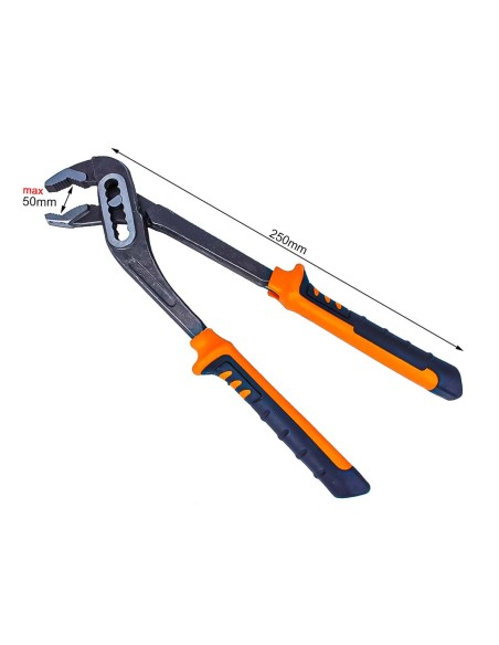 Pinza Pappagallo 250mm Chiave Pinza Regolabile Manico In Gomma