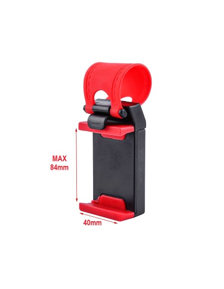Porta Cellulare Volante Auto Supporto Telefono Universale Per Smartphone Con Larghezza Fino a 84mm