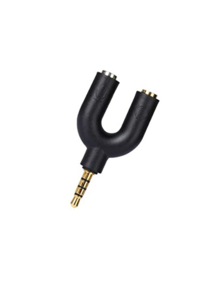 Sdoppiatore Splitter Audio 3.5mm Cuffia Microfono Adattatore Convertitore