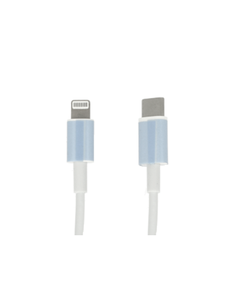 Cavo USB C Lightning Ricarica Veloce 3,5A Bianco 1 Metro