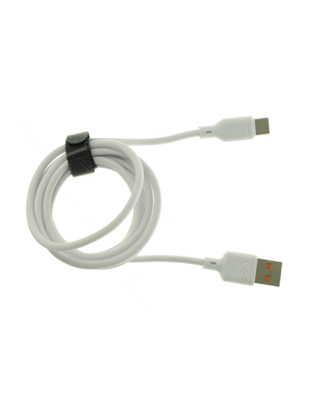 Cavo USB USB C 3A 1,5M Carica Veloce Bianco