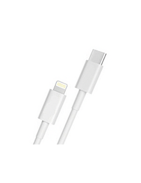 Cavo USB C PD Lightning Ricarica Veloce 3,5A Bianco 2 Metri