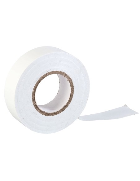 Nastro Isolante Elettrico in PVC 18mm X 20m Bianco