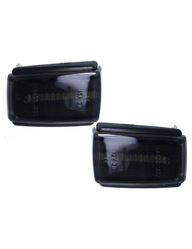 Kit Freccia Laterale a Led Side Marker Dinamica Lente Fume Volvo S40 C70 S71 V40 V70 V70XC 9178885 9190169