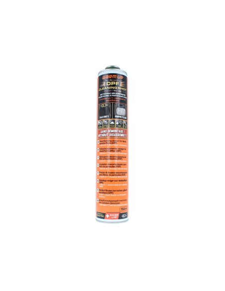 WARM UP DCS750 Pulitore Decarbonizzatore Per Filtri Antiparticolati Detergente FAP DPF Cleaning Shot 750ml