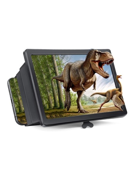Lente Ingrandimento Smartphone 8'' Per Ingrandimento Schermo Cellulare Supporto Pieghevole