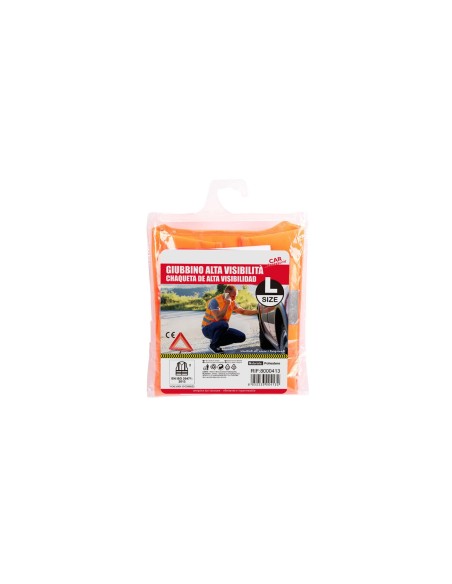 Gilet Catarifrangente Arancione Taglia L