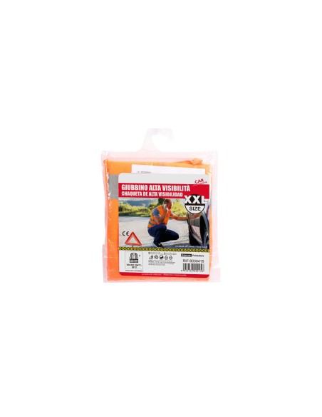 Gilet Catarifrangente Arancione Taglia XXL
