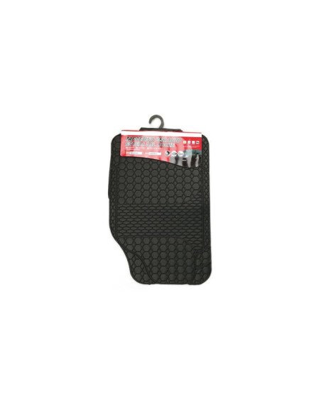 Kit Tappetini Auto In Gomma Universale Anteriori 68X44cm Posteriori 42X34cm
