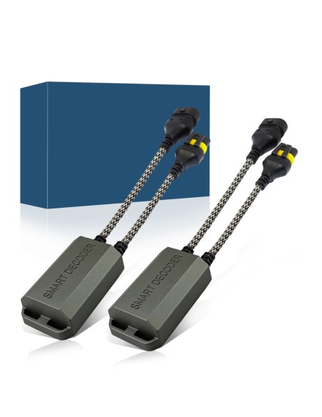 Led Warning Canceller HB3 9005 HB4 9006 H10 12V Filtro Resistenza Cancella Errore Kit Full Led