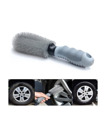 Spazzola Lava Cerchi Ergonomica per Auto e Moto